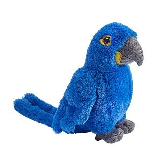 Obrázek z Papoušek modrý plyš 14cm(6) 
